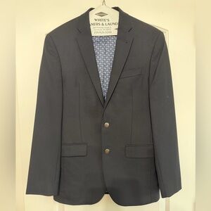 Joseph A Bank Navy Slim Fit Blazer